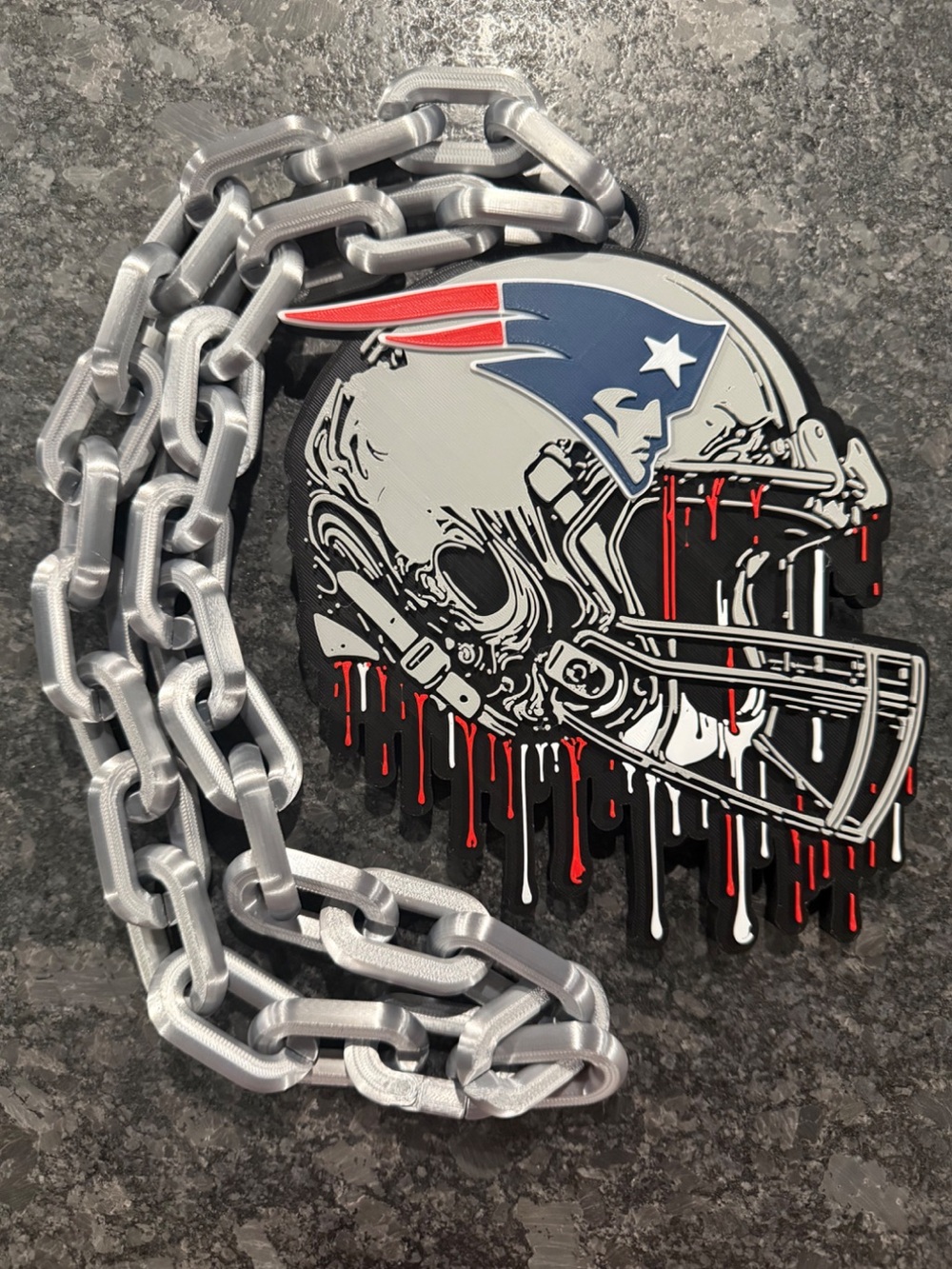 New England Patriots hype chain